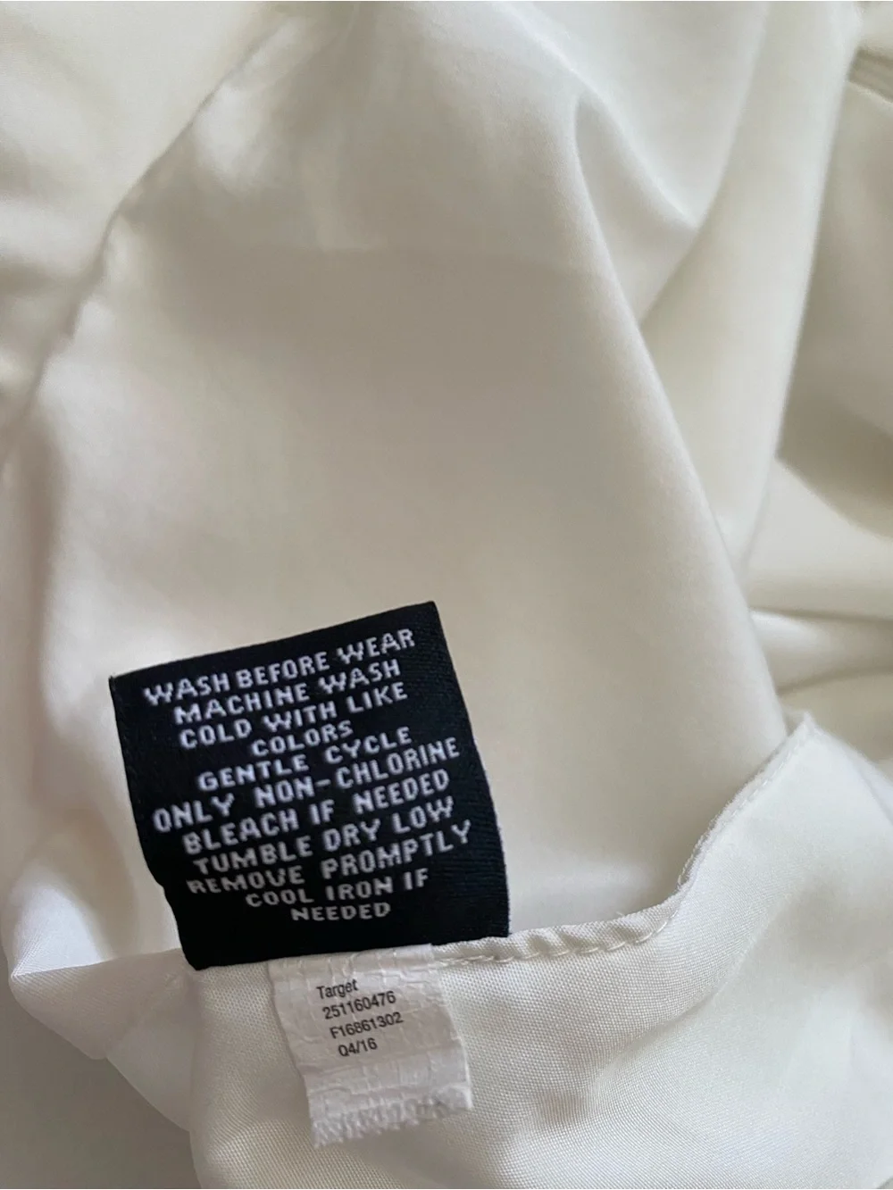 Victoria Beckham for Target Girls Ivory Lined Dress Size Medium ***READ